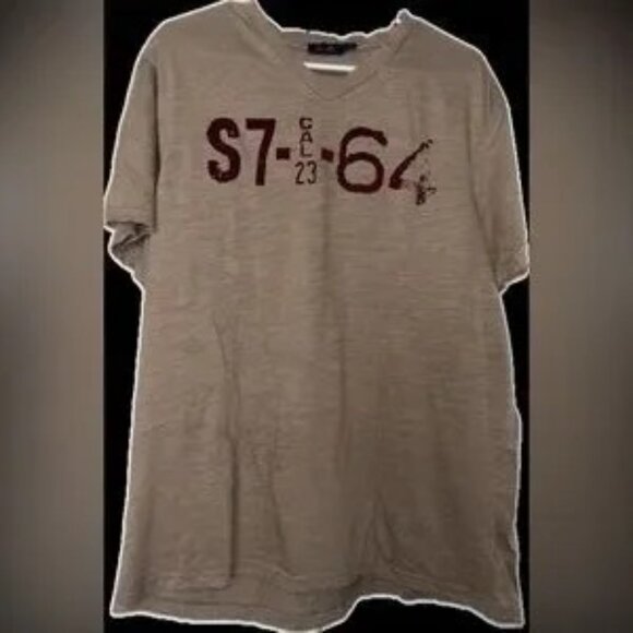 Rare new Seven 7 super cool ever neck NEW vintage flawless slightly perfect vee - Picture 10 of 10